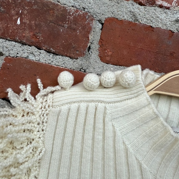 Rebecca Taylor Loop Knit Turtleneck Sweater Medium - Picture 3 of 9